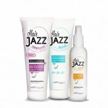 HAIR JAZZ shampoo, balsamo all’acido ialuronico e lozione - per capelli più lunghi e forti!