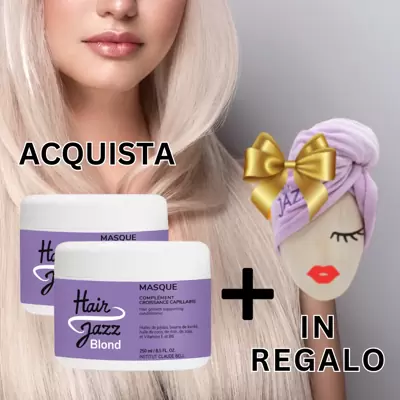 Trattamento neutralizzante dei toni gialli 2 pz + Asciugamano per capelli IN REGALO